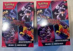 Pokemon TCG - Scarlet & Violet Destined Rivals Booster Bundles x2 - New Sealed - Image 1