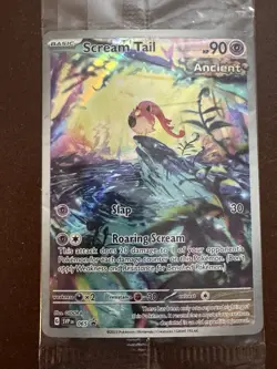 Scream Tail - SVP065 - Pokemon Scarlet & Violet Promo Ultra Rare Holo SEALED NM - Image 1