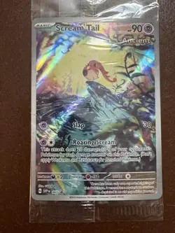 Scream Tail - SVP065 - Pokemon Scarlet & Violet Promo Ultra Rare Holo SEALED NM - Image 2