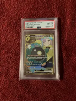 Pokemon PSA 10 Iono's Bellibolt 130/100 ex Ultra Rare Hyper Battle Partners - Image 1