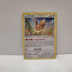 Pokemon Eevee 101a/149 Normal Size Official Lightly Played Near Mint - Image 1