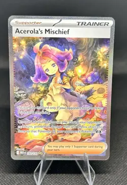 Pokemon Mega Evolution Acerola's Mischief SIR 183/132 - Image 1