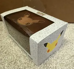 Ultra Pro Pokemon 25th Anniversary Celebrations Wooden Deck Box. NEW IN BOX - Image 3