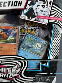 POKEMON SV10.5 BLACK BOLT WHITE FLARE POSTER COLLECTION BOX SEALED - Image 2