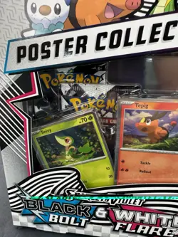 POKEMON SV10.5 BLACK BOLT WHITE FLARE POSTER COLLECTION BOX SEALED - Image 3