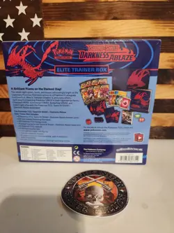 Pokemon TCG Sword Shield Darkness Ablaze Elite Trainer Box ETB New/Sealed - Image 2