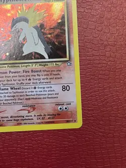 Pokemon TCG 1st Edition Typhlosion Holo Neo Genesis 18/111 Original Owner - Image 5