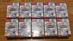 Pokemon Scarlet & Violet Prismatic Evolutions Booster Bundle Lot of 10 - Image 1