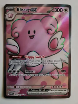 Blissey ex - 201/167 Holo Ultra Rare Twilight Masquerade Pokemon TCG NM - Image 1
