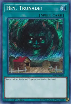Yugioh - Hey, Trunade! - EXFO-EN062 - Secret Rare - 1st Ed. -NM/M - Image 1