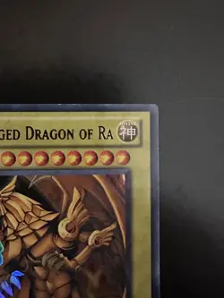 Yugioh The Winged Dragon of Ra YGLD-ENG03 Ultra Rare Limited Edition MISPRINT!! - Image 4