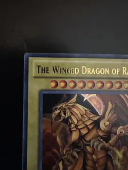 Yugioh The Winged Dragon of Ra YGLD-ENG03 Ultra Rare Limited Edition MISPRINT!! - Image 5