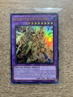 Secretarion Dragon DUAD-EN037 1st Ed Ultra Rare UR Mint Yugioh - Image 1
