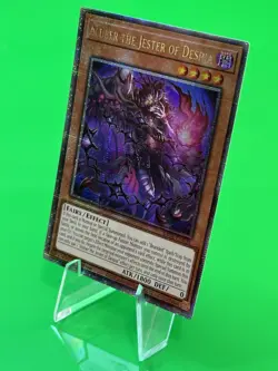 Yu-Gi-Oh Quarter Century Stampede Aluber The Jester Of Despia QCSR RA04-EN038 NM - Image 2