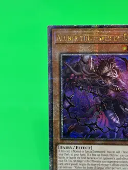 Yu-Gi-Oh Quarter Century Stampede Aluber The Jester Of Despia QCSR RA04-EN038 NM - Image 4
