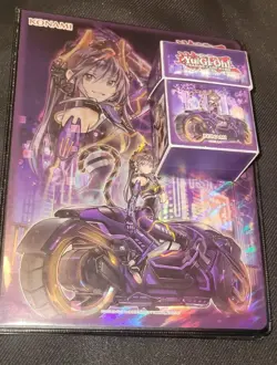 Yugioh! I:P Masquerena 9 Pocket Binder Duelist Portfoilo/Deck Box - Image 1