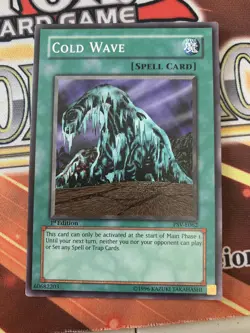 Cold Wave PSV-E062/PSV-062 Common 1st Edition LP Worldwide Edition Edison Yugioh - Image 1