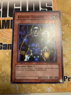 Kinetic Soldier SDMM-EN010 - Common - 1st Edition LP Edison Yugioh - Image 1