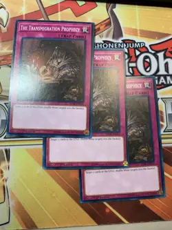 The Transmigration Prophecy (3x) SDSB-EN035 Common 1st Edition NM Edison Yugioh - Image 1