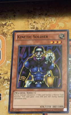 Kinetic Soldier TU06-EN013 Common Unlimited LP Edison Yugioh - Image 1
