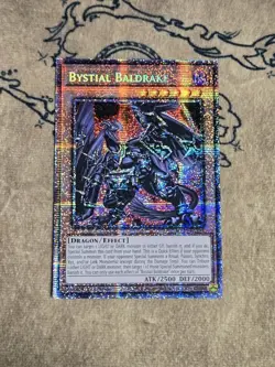 Yugioh Bystial Baldrake MP25-EN045 1st Edition Starlight Rare NM - Image 1