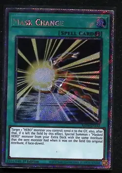 Mask Change - RA04-EN142 - Platinum Secret Rare - 1st Edition - Yugioh - Image 1