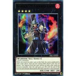 Number 59: Crooked Cook DRL3-EN025 Yu-Gi-Oh! Card Ultra Rare 1st Edition - Image 1