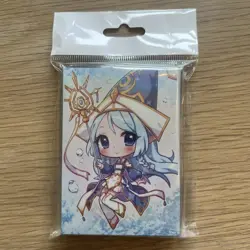 Yu-Gi-Oh Water Enchantress of the Temple Chibi Holographic Card Sleeves 50 CT - Image 1