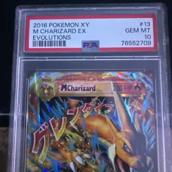 Pokemon TCG XY Evolutions 2016 M Charizard EX Holo Card 13/108 PSA 10 Gem Mint - Image 4