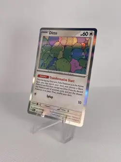 Pokemon TCG - Ditto Holo 132/165 - Scarlet & Violet 151 - Holo Rare Card - NM - Image 3