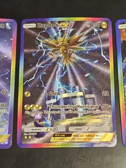 Zapdos EX Articuno EX Moltres EX Pokemon TCG Pocket Value Pack Custom card - Image 3