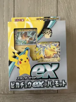 Pokemon Card Game Scarlet & Violet Starter Set ex Pikachu ex Pawmot USA Seller - Image 1
