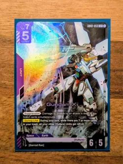 Gundam X LR - GD02-053 - Dual Impact Gundam TCG Card Game - Image 1