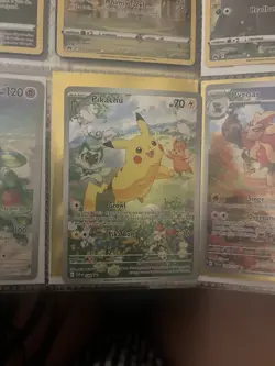 Pokemon Pikachu TCG SVP 088 Black Star Promo Card Paldea Adventure Chest Mint - Image 1
