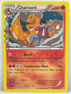 2016 Pokemon Card Charizard RC5/RC32 PROMO Generations Radiant Collection Holo - Image 1