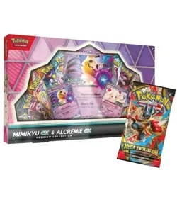 IN HAND Pokemon Trading Card Game Mimikyu ex & Alcremie Premium Collection TCG - Image 1