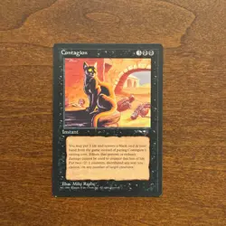 Contagion NM Alliances 1996 Magic the Gathering Card MTG TCG - Image 1