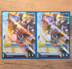 Zeta Gundam LR (2 of them!) - GD02-069 - Dual Impact Gundam TCG Card Game - Image 1