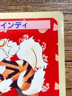 Pokemon Carddass Card Topsun No. 59 Arcanine Pocket Monsters Blue Back - Image 4