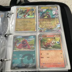 78 Cards Pokemon Binder Collection Holo Full Art EX GX V VMAX MINT NM TCG Cards - Image 2