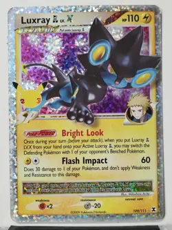 HOLO Luxray 109/111 NM / M - Pokemon 25th Celebrations Secret Rare Classic Card - Image 1