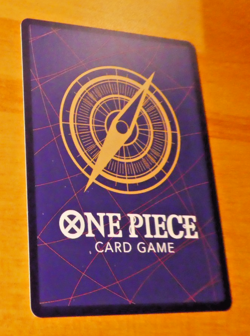 ONE PIECE ENGLISH CARD HOLO GAME CARTE Portgas.D.Ace TR OP08-052 EN NEUF - Image 2