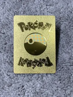 Pokemon Venusaur, Charizard & Blastoise VMax Tag Team Gold Foil Fan Art Card NM - Image 2