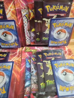 Lot Of 4 - Pokemon TCG Lightning Set 4 Packs + 1 Card Factory Sealed Rare !! 97712544540 - Image 3