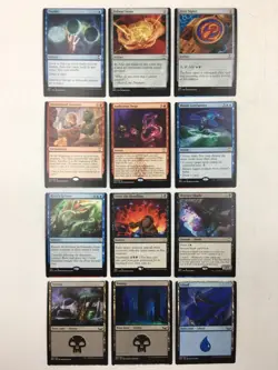 MTG Misprint/Miscut Card Lot - Magic The Gathering Miscut Cards - Image 1