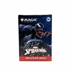 Magic The Gathering MTG Spiderman Venom Marvel Welcome Deck Black - Image 1
