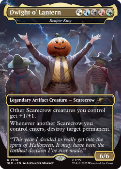 Secret Lair x The Office: Dwight's Destiny 🔥 Dwight o' Lantern Non Foil PRESALE - Image 1