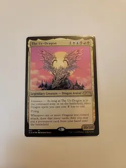 1x The Ur-Dragon NM Foil - Kept Flat - Magic The Gathering Secret Lair MTG EDH - Image 1