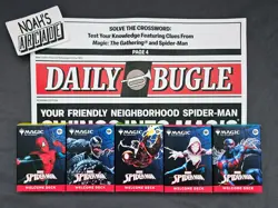 SDCC 2025 Magic The Gathering x Marvel Spider-Man Complete 5 Deck Set w/ Playmat - Image 1