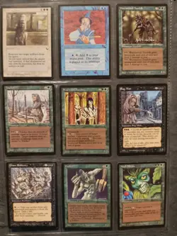 Magic the gathering vintage lot including beta, the dark, antiquities and more - Image 3